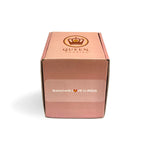 Elegant Queen Cookies gifting mailer box – sturdy, premium packaging for assorted eggless soft baked cookies, ideal for festive and corporate gifting across India.