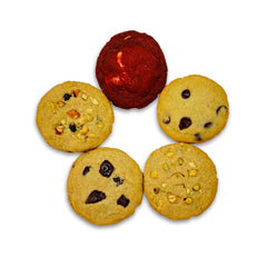 Premium eggless cookie gift box Assorted Cookies - Queen Cookies