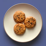 Buy dry fruit cookies online in India — premium eggless Nuts & Berries Cookies with roasted nuts and berries on a plate by Queen Cookies
