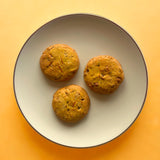 Buy Kesar Pista Cookies online in India — eggless saffron pistachio cookies with a rich aroma, freshly baked by Queen Cookies